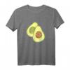 T-Shirt mit Avocado - Geschenkidee für Veganer, Vegetarier & Avocado-Liebhaber zu Weihnachten & Geburtstag