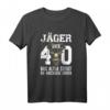 Jäger über 40 - Lustiges 40er Design für den Waidmann T-Shirt mit Hirschmotiv und humorvollem Text zum Geburtstag, Jubiläum oder Weihnachten