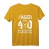 Jäger über 40 - Lustiges 40er Design für den Waidmann T-Shirt mit Hirschmotiv und humorvollem Text zum Geburtstag, Jubiläum oder Weihnachten