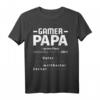 Gaming Zocken Gamer Games Spielen Zocker Videospiel Gamepad T-Shirt - Lustiges Geschenk für Gamer Papa & Videospiel-Fans zum Vatertag