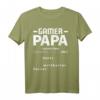 Gaming Zocken Gamer Games Spielen Zocker Videospiel Gamepad T-Shirt - Lustiges Geschenk für Gamer Papa & Videospiel-Fans zum Vatertag