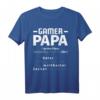 Gaming Zocken Gamer Games Spielen Zocker Videospiel Gamepad T-Shirt - Lustiges Geschenk für Gamer Papa & Videospiel-Fans zum Vatertag