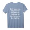 Ich bin ein Ingenieur - Lustiges Berufswitz T-Shirt für Männer und Frauen, perfekt für Studium, Beruf und Fans von Mathematik und Naturwissenschaften