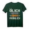 Ölich Aber Fröhlich Schrauber Garage KFZ-Mechatroniker T-Shirt  Lustiges Werkstatt-Shirt für Mechaniker, Gesellen & Meister