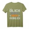 Ölich Aber Fröhlich Schrauber Garage KFZ-Mechatroniker T-Shirt  Lustiges Werkstatt-Shirt für Mechaniker, Gesellen & Meister