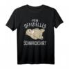 Mein offizielles Schnarch T-Shirt  Lustiges Schlafshirt für Papa, Opa & Vater zum Vatertag oder Geburtstag