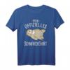 Mein offizielles Schnarch T-Shirt  Lustiges Schlafshirt für Papa, Opa & Vater zum Vatertag oder Geburtstag
