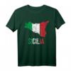 Sicilia Bella Italia Sizilien T-Shirt mit Flagge - Lustiges Italien- und Sizilien-Design für Fans, Urlauber und Sizilien-Liebhaber