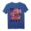 Space Cat Lover Riding Dinosaurier T Rex Unicorn Pizza Taco - Buntes, lustiges T-Shirt für Katzen-, Dinosaurier- und Einhorn-Fans, perfekt für Cinco de Mayo