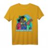 Nu Pogadi Wolf Hase Fingerschwur Nicht Streiten T-Shirt  Sowjetische Cartoon Motive für Russland- und Nostalgiefans, perfekte Geschenkidee für Familie und Freunde