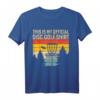 This Is My Official Disc Golf Shirt  Lustiges, cooles T-Shirt für Disc Golf Fans, ideal als Geschenk für Geburtstag & Weihnachten