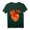 Kinder Fünfter Geburtstag Jungen & Mädchen Drachen T-Shirt - 5 Jahre alt Geburtstagsdesign für Kinder