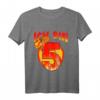 Kinder Fünfter Geburtstag Jungen & Mädchen Drachen T-Shirt - 5 Jahre alt Geburtstagsdesign für Kinder