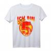Kinder Fünfter Geburtstag Jungen & Mädchen Drachen T-Shirt - 5 Jahre alt Geburtstagsdesign für Kinder
