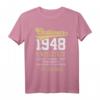 76. Geburtstag T-Shirt Vintage Oldtimer 1948 - Einzigartiges Geschenk für Männer und Frauen zum 76. Jubiläum