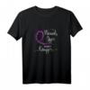 Damen Niemals Opfer immer Kämpfer Brustkrebs T-Shirt - Starkes Motiv zum HapBunny für Frauen mit Brustkrebs