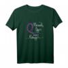 Damen Niemals Opfer immer Kämpfer Brustkrebs T-Shirt - Starkes Motiv zum HapBunny für Frauen mit Brustkrebs