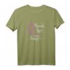 Damen Niemals Opfer immer Kämpfer Brustkrebs T-Shirt - Starkes Motiv zum HapBunny für Frauen mit Brustkrebs