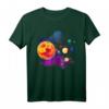 Sonnensystem Motiv mit Sonne, Planeten, Sternen & Galaxien - Farbenfrohes Astronomie T-Shirt als Geschenk für Weltraum-Fans