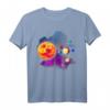 Sonnensystem Motiv mit Sonne, Planeten, Sternen & Galaxien - Farbenfrohes Astronomie T-Shirt als Geschenk für Weltraum-Fans