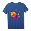 Sonnensystem Motiv mit Sonne, Planeten, Sternen & Galaxien - Farbenfrohes Astronomie T-Shirt als Geschenk für Weltraum-Fans