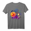 Sonnensystem Motiv mit Sonne, Planeten, Sternen & Galaxien - Farbenfrohes Astronomie T-Shirt als Geschenk für Weltraum-Fans