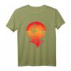 Windsurf Sonnenuntergang T-Shirt  Perfektes Design für Wassersport- und Windsurfing-Fans, Surfe der Sonne entgegen