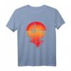 Windsurf Sonnenuntergang T-Shirt  Perfektes Design für Wassersport- und Windsurfing-Fans, Surfe der Sonne entgegen