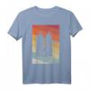 Schweißmaschine Gas Sunset Distressed T-Shirt - Lustiges Schweißer Design, ideales Geschenk für Schweißer, Metallbauer & Berufsliebhaber
