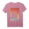 Schweißmaschine Gas Sunset Distressed T-Shirt - Lustiges Schweißer Design, ideales Geschenk für Schweißer, Metallbauer & Berufsliebhaber