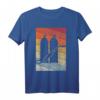 Schweißmaschine Gas Sunset Distressed T-Shirt - Lustiges Schweißer Design, ideales Geschenk für Schweißer, Metallbauer & Berufsliebhaber
