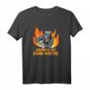 Schweißer T-Shirt mit Spruch 'Welding is like sewing with fire'  Lustiges Design für Schweißer und Metallarbeiter