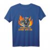 Schweißer T-Shirt mit Spruch 'Welding is like sewing with fire'  Lustiges Design für Schweißer und Metallarbeiter