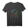 Brettspiel Meeple Typografie T-Shirt mit Begriffen & Mechaniken  Perfektes Geschenk für Brettspielfans