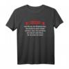 Straßenwärter Definition Leitkegel Autobahn Beruf Geschenk T-Shirt - Perfekt für Baustellen- und Verkehrssicherheits-Fans