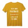 Lustiges Postbote T-Shirt mit Spruch - Geschenk für Briefträger, Paketzusteller & Zusteller für besondere Anlässe
