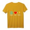 Post Peace Love Briefkasten Briefträger Postbote Paketdienst T-Shirt  Lustiges Geschenk für Briefträger, Paketdienst & Zusteller zum Weltfriedenstag & Arbeitstag