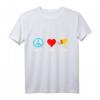 Post Peace Love Briefkasten Briefträger Postbote Paketdienst T-Shirt  Lustiges Geschenk für Briefträger, Paketdienst & Zusteller zum Weltfriedenstag & Arbeitstag