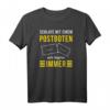 Herren Postbote T-Shirt mit Spruch & Motiv  Perfektes Geschenk für Briefzusteller zu Weihnachten & Geburtstag