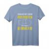 Herren Postbote T-Shirt mit Spruch & Motiv  Perfektes Geschenk für Briefzusteller zu Weihnachten & Geburtstag