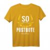 So sieht der beste Postbote der Welt aus T-Shirt  Lustige Geschenkidee für Paketboten, Kollegen & Geburtstagsfeier