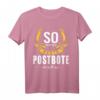 So sieht der beste Postbote der Welt aus T-Shirt  Lustige Geschenkidee für Paketboten, Kollegen & Geburtstagsfeier