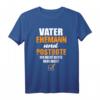 Vater Ehemann und Postbote Briefträger Zusteller T-Shirt  Praktisches Arbeitsoutfit für Briefträger & Zusteller