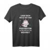 Damen Briefträger T-Shirt mit Einhorn Design  Lustiges Geschenk für Postbote & Paketzusteller, Perfekt für Frauen im Beruf