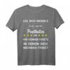 Leg Dich Niemals Mit Einem Postboten An Spruch T-Shirt  Lustiges Geschenk für Briefträger & Paketzusteller
