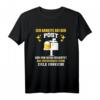 Lustiges Briefträger Meme T-Shirt  Paketzusteller, Postbote & Postmitarbeiter Souvenir für Ruhestand & Arbeit