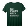 Lustiges Personalisiertes T-Shirt mit Namen und Spruch - Ruhe bewahren Brigitta regelt das, Perfekt für Weihnachten, Geburtstag, Vatertag & Muttertag