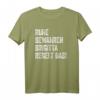 Lustiges Personalisiertes T-Shirt mit Namen und Spruch - Ruhe bewahren Brigitta regelt das, Perfekt für Weihnachten, Geburtstag, Vatertag & Muttertag