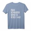 Lustiges Personalisiertes T-Shirt mit Namen und Spruch - Ruhe bewahren Brigitta regelt das, Perfekt für Weihnachten, Geburtstag, Vatertag & Muttertag
