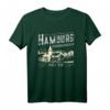 Hamburg Landungsbrücken T-Shirt - Vintage Retro Look, Geschenkidee für Hamburger, Hamburg Fans & Liebhaber zu Geburtstag & Weihnachten